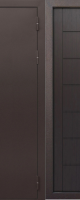 Морозостойкая дверь с терморазрывом Изотерма Темный Кипарис