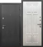 Стальная дверь Сотка Серебро/Сосна белая