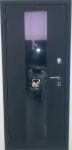 Дверь с фотопанелью "Черная пантера"
